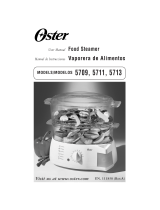Oster 111858 Manual de usuario