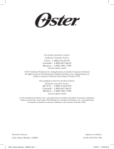 Oster 006854-000-NP0 Manual de usuario
