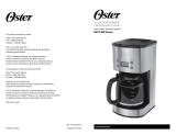 Oster 12 Cup Coffeemaker Manual de usuario