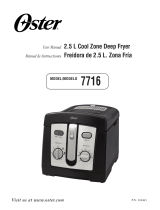 Oster 7716 Manual de usuario