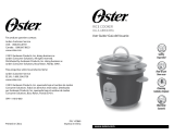 Oster Rice Cooker Manual de usuario