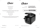 Oster 3 L Immersion Deep Fryer Manual de usuario