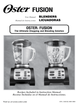 Oster Oster Fusion Blenders The Ultimate Chopping and Blending Solution Manual de usuario