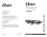 Oster CKSTGRRM25 Manual de usuario
