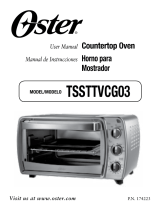 Oster TSSTTVCG03 Manual de usuario