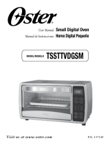 Oster Small Digital Oven TSSTTVDGSM Manual de usuario