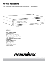 Panamax MB1000 Manual de usuario
