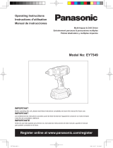 Panasonic EY7549X El manual del propietario