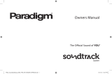 Paradigm Soundtrack SOUNDTRACK Manual de usuario