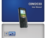 PCD CDM2030 Manual de usuario
