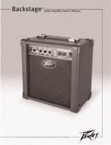 Peavey Backstage 2004 Guitar Amplifier Manual de usuario