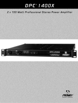 Peavey DPC 1400X Manual de usuario
