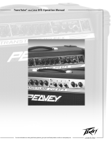 Peavey Transtube 112/212 EFX Amp Manual de usuario