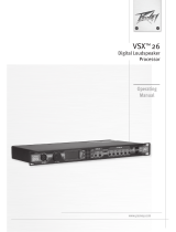 Peavey VSX 26 Manual de usuario