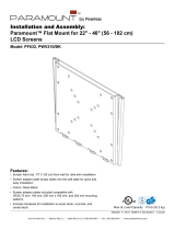 Peerless Industries PF632 Manual de usuario