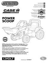 Peg Perego Case IH Power Scoop Manual de usuario