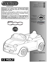 Peg-Perego Fiat 500 Manual de usuario