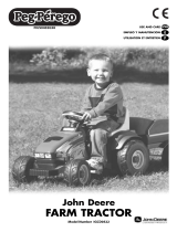 Peg Perego John Deere Farm Tractor Manual de usuario