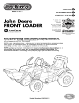 Peg Perego John Deere Front Loader Manual de usuario