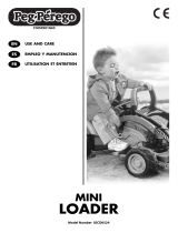 Peg Perego Mini Loader IGCD0524 Manual de usuario