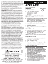 Pelican Work Light 2720 Manual de usuario