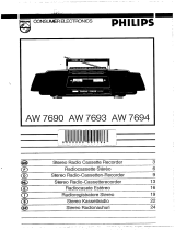 Philips AW 7694 Manual de usuario