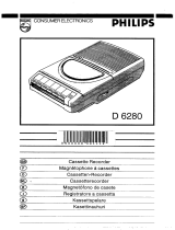 Philips D 6280 Manual de usuario