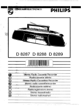 Philips D 8287 Manual de usuario