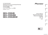 Pioneer DEH-2350UBSW Manual de usuario