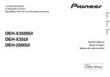 Pioneer DEH-X3500UI Manual de usuario