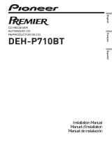 Pioneer DEH-P710BT Manual de usuario