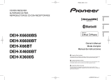 Pioneer DEH-X6600BT Manual de usuario