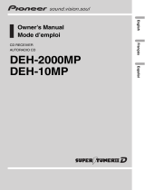 Pioneer DEH-10MP Manual de usuario