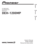 Pioneer DEH-1200MP Manual de usuario