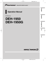 Pioneer DEH-1950 Manual de usuario