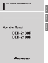 Pioneer DEH-2130R Manual de usuario
