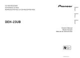 Pioneer DEH-23UB Manual de usuario