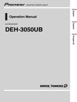 Pioneer DEH-3050UB Manual de usuario