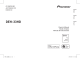 Pioneer DEH-33HD Manual de usuario