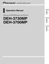 Pioneer DEH-3700MP Manual de usuario