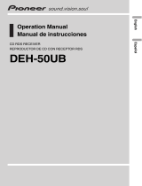 Pioneer DEH-50UB Manual de usuario