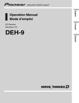 Pioneer DEH-9 Manual de usuario