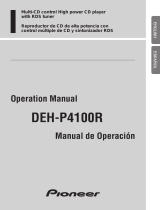 Pioneer DEH-P4100R Manual de usuario