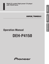 Pioneer DEH-P4150 Manual de usuario