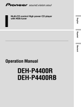 Pioneer DEH-P4400R Manual de usuario