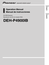 Pioneer DEH-P4900IB Manual de usuario