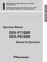 Pioneer DEH-P6100R Manual de usuario