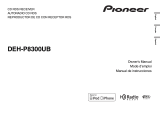 Pioneer DEH-P8300UB Manual de usuario
