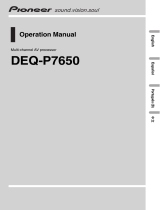 Pioneer DEQ-P7650 Manual de usuario