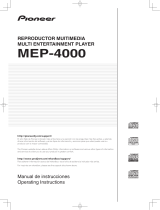 Pioneer MEP-4000 Manual de usuario